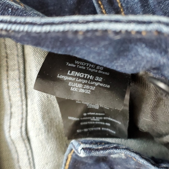 G-Star Raw Midge Saddle Straight Jeans - Picture 6 of 6